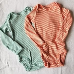 Carters NWOT 2-pack Striped Bodysuits